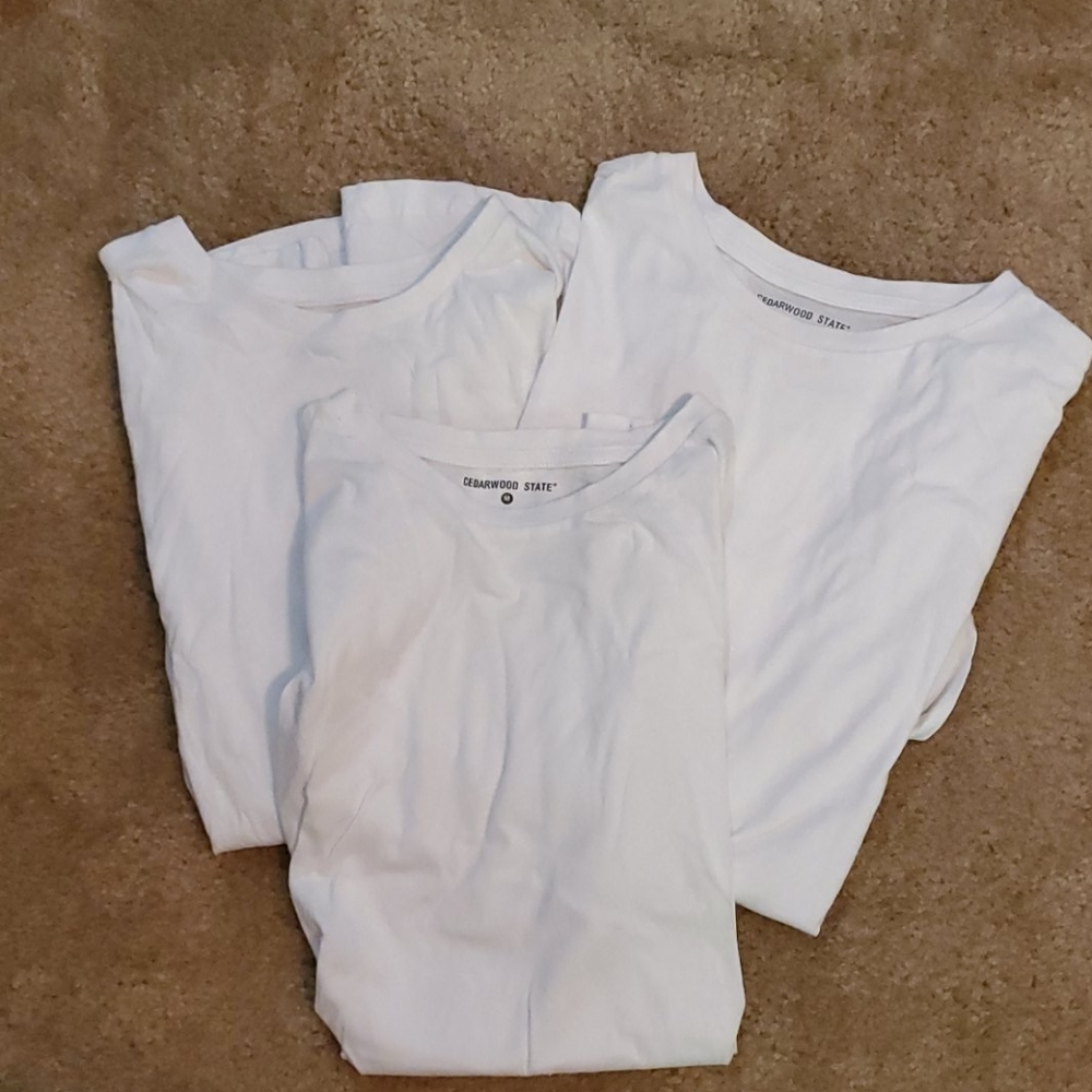 3 pack of White Tshirts
